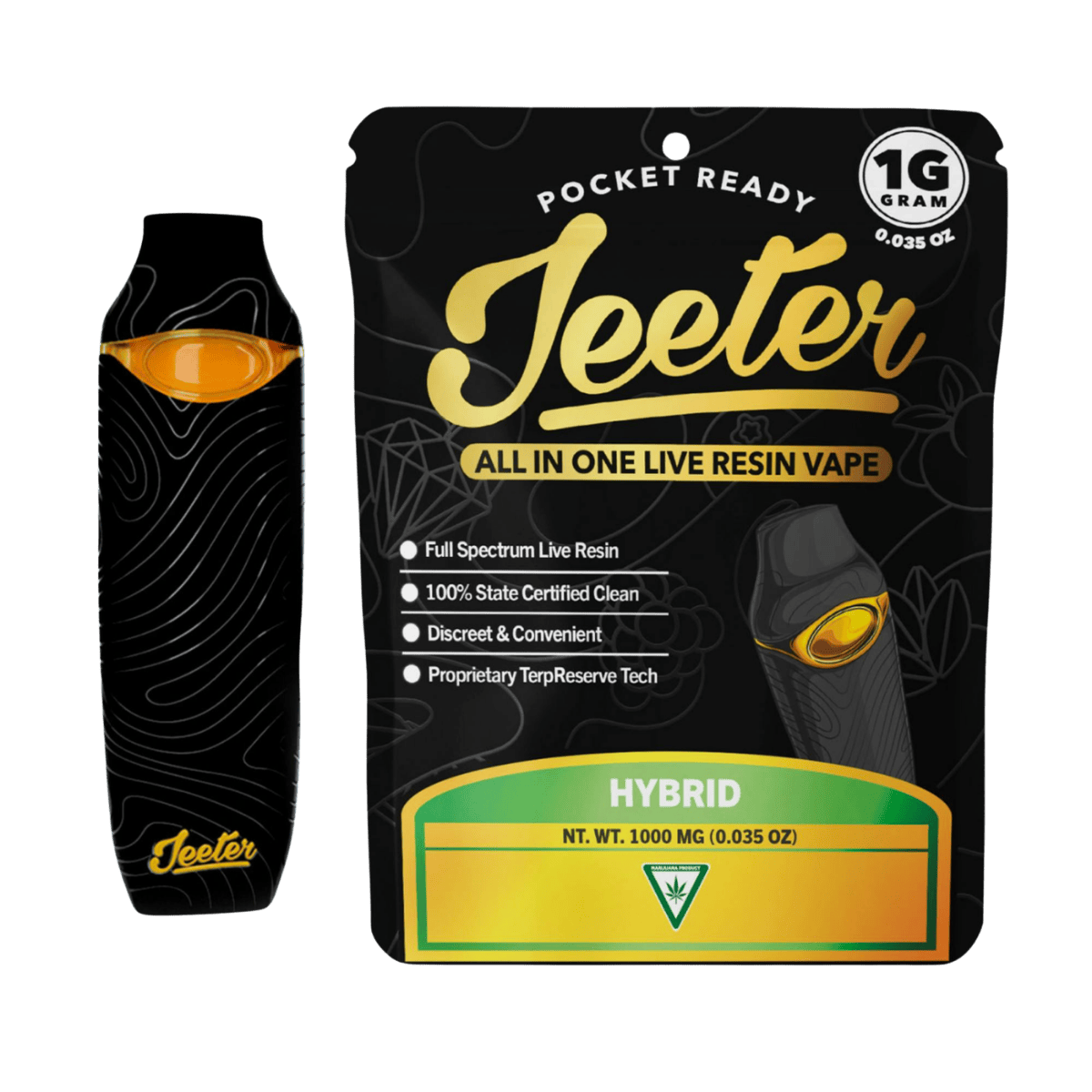 Alley Oop (H) | 1g Live Resin AIO Vape | Jeeter