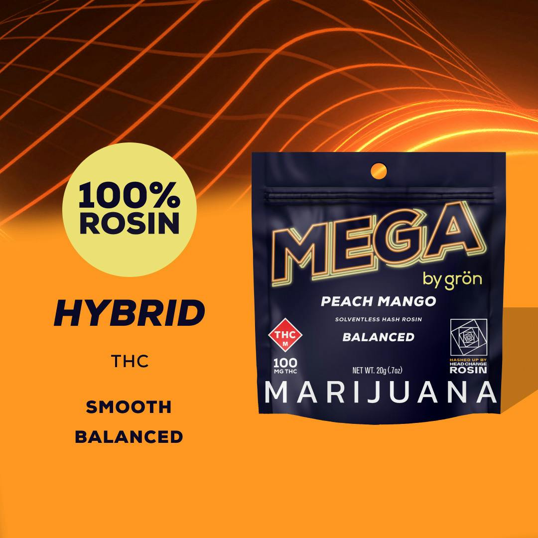 PEACH MANGO || 100MG GUMMIES