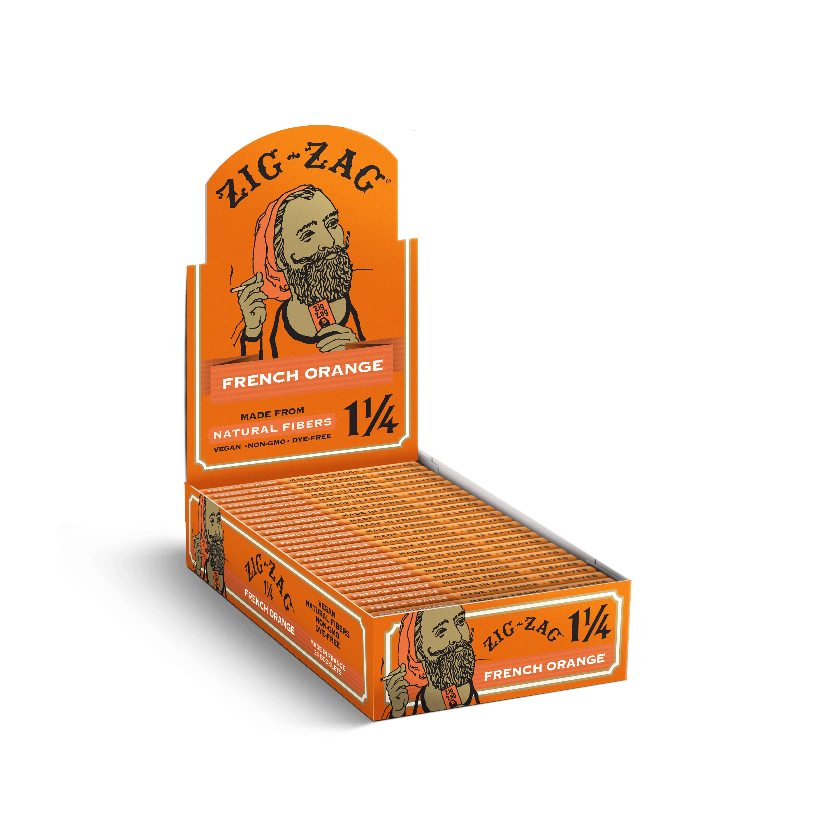 ZIG-ZAG - ORANGE 1 1/4 ROLLING PAPERS