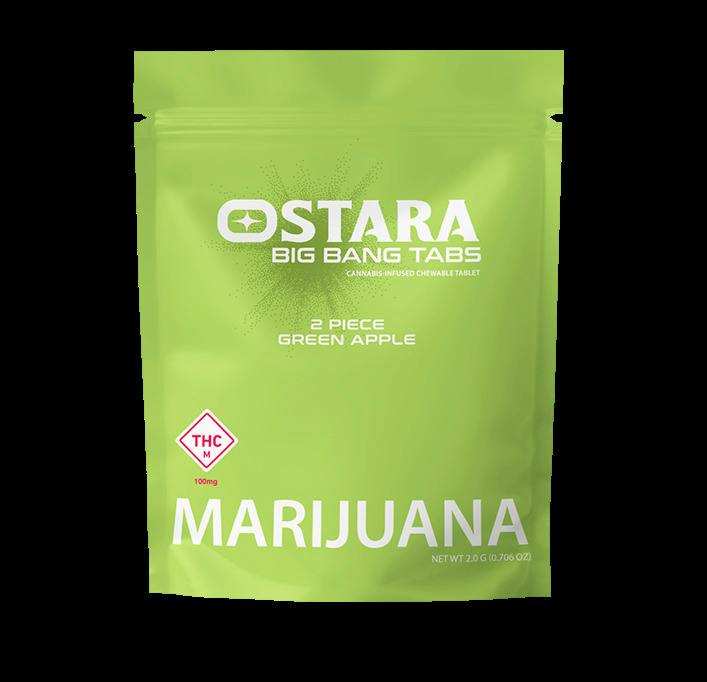 GREEN APPLE || 100MG {2PK} HARD CANDY
