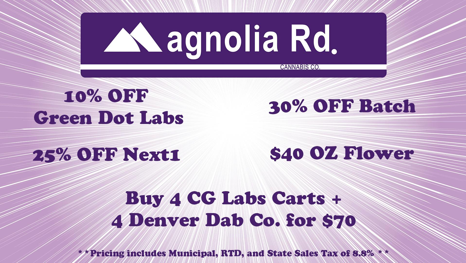 Magnolia Road Medical Labor Day! at Magnolia Road Cannabis Co