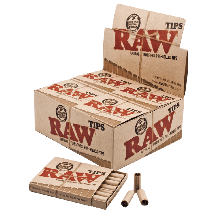 Raw Pre-rolled Tips