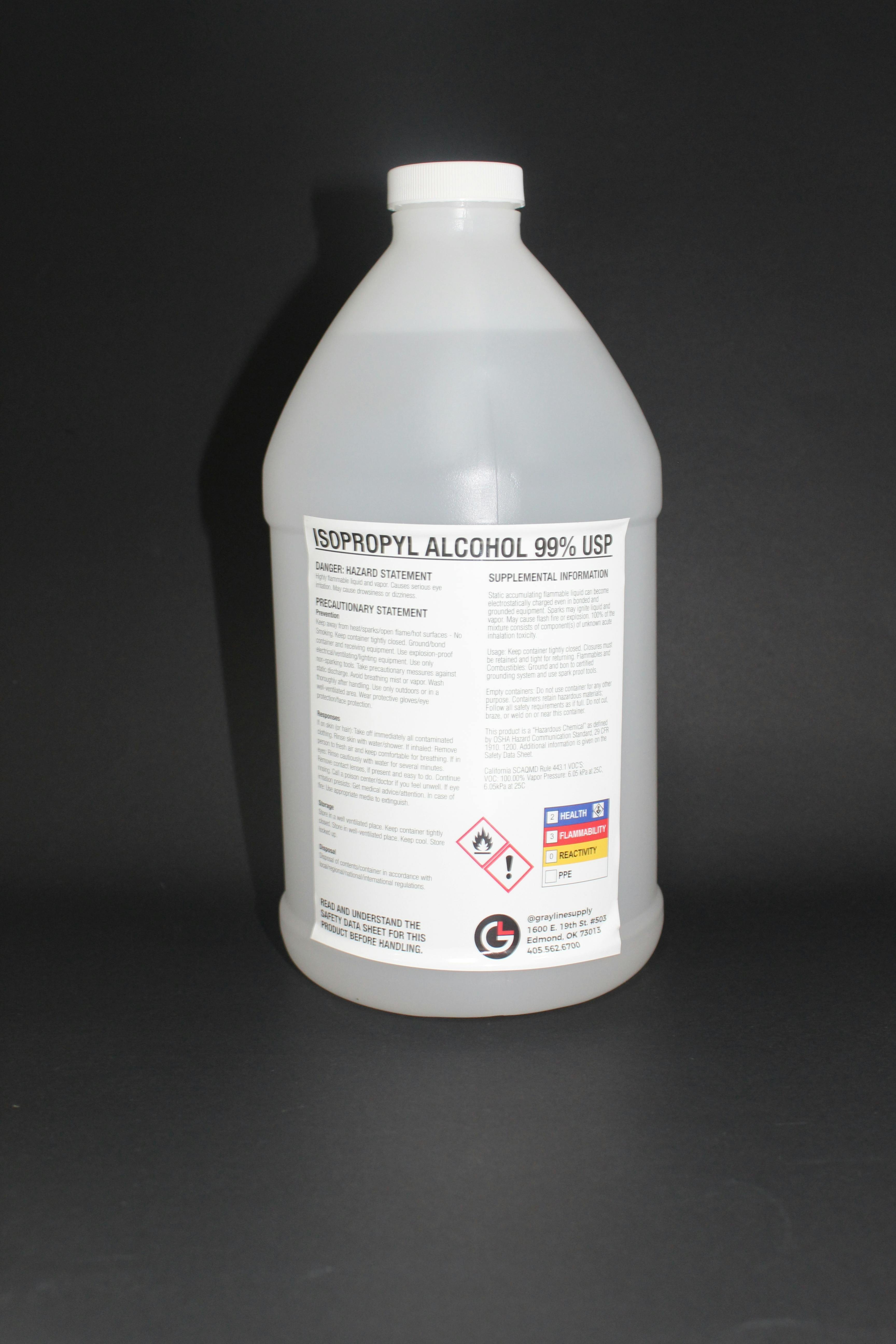 99% Alcohol 1/2 Gallon
