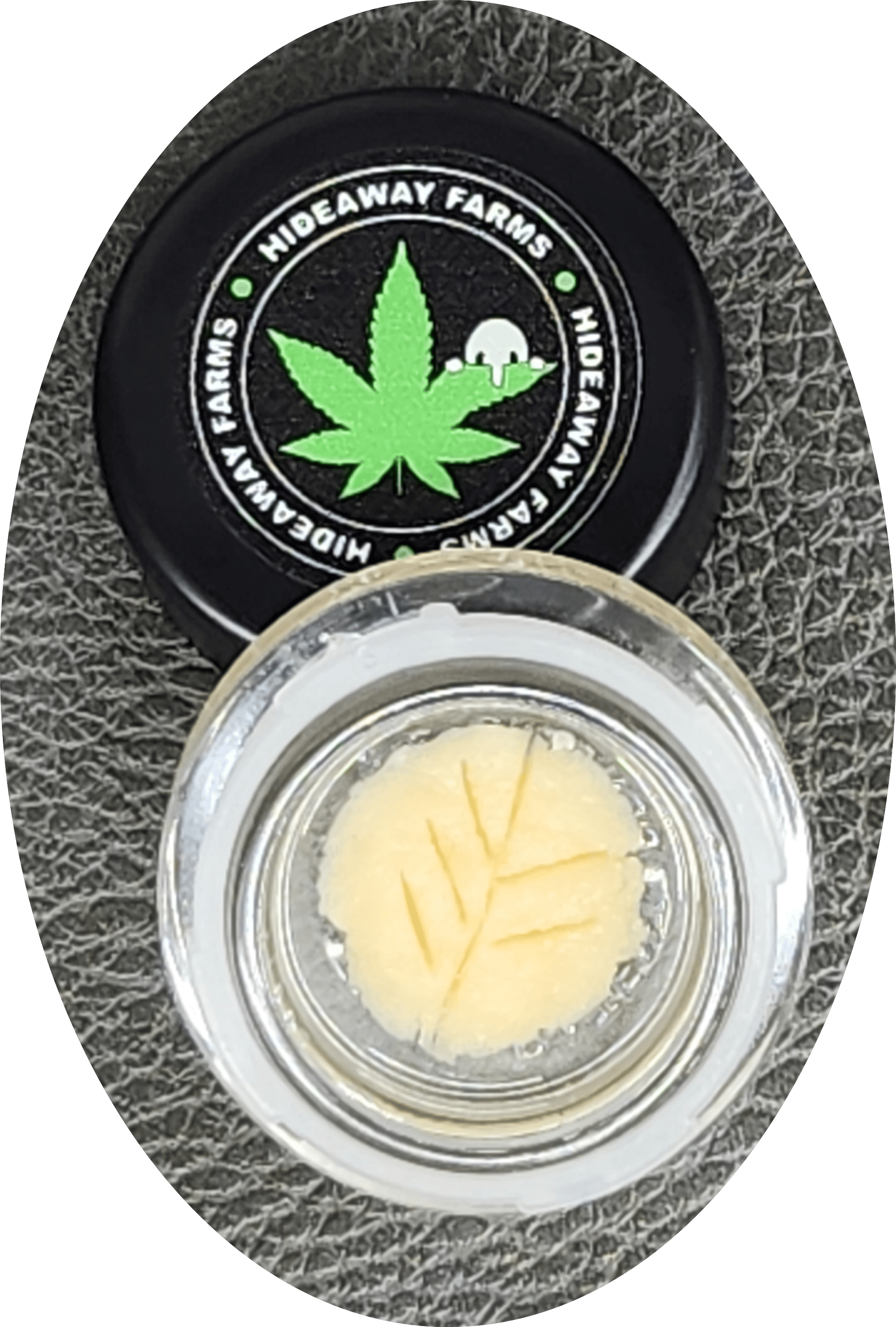 Hideaway Farms 1.0g Live Rosin Batter - Yellow Runtz