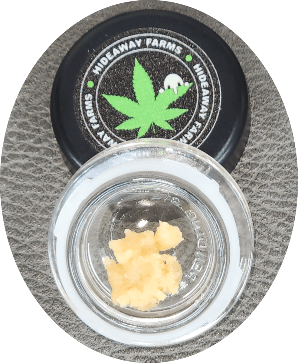 Hideaway Farms 1.0g Live Rosin Batter - Magic Melon
