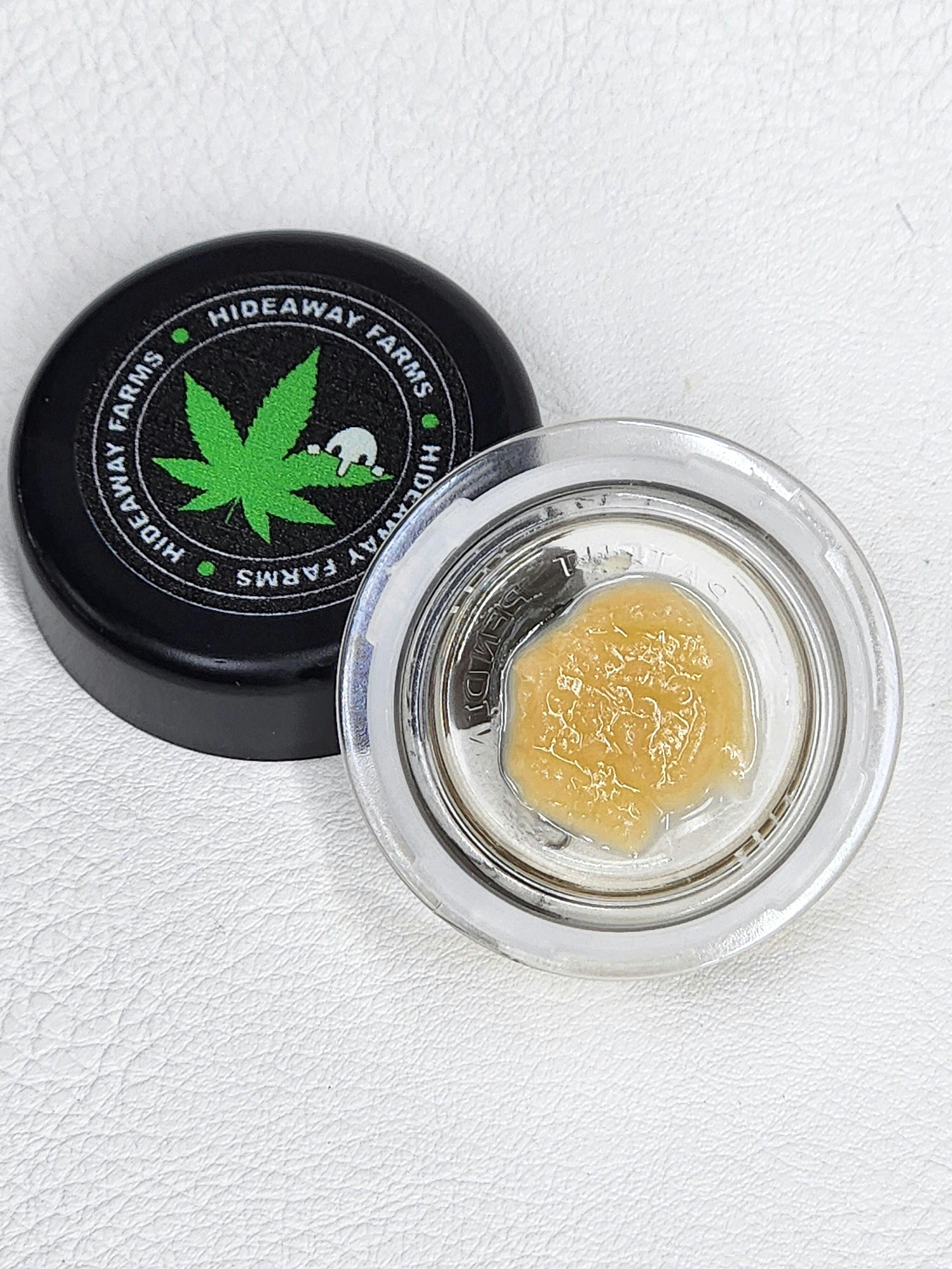 Hideaway Farms 1.0g Live Rosin Batter - Bad Betty