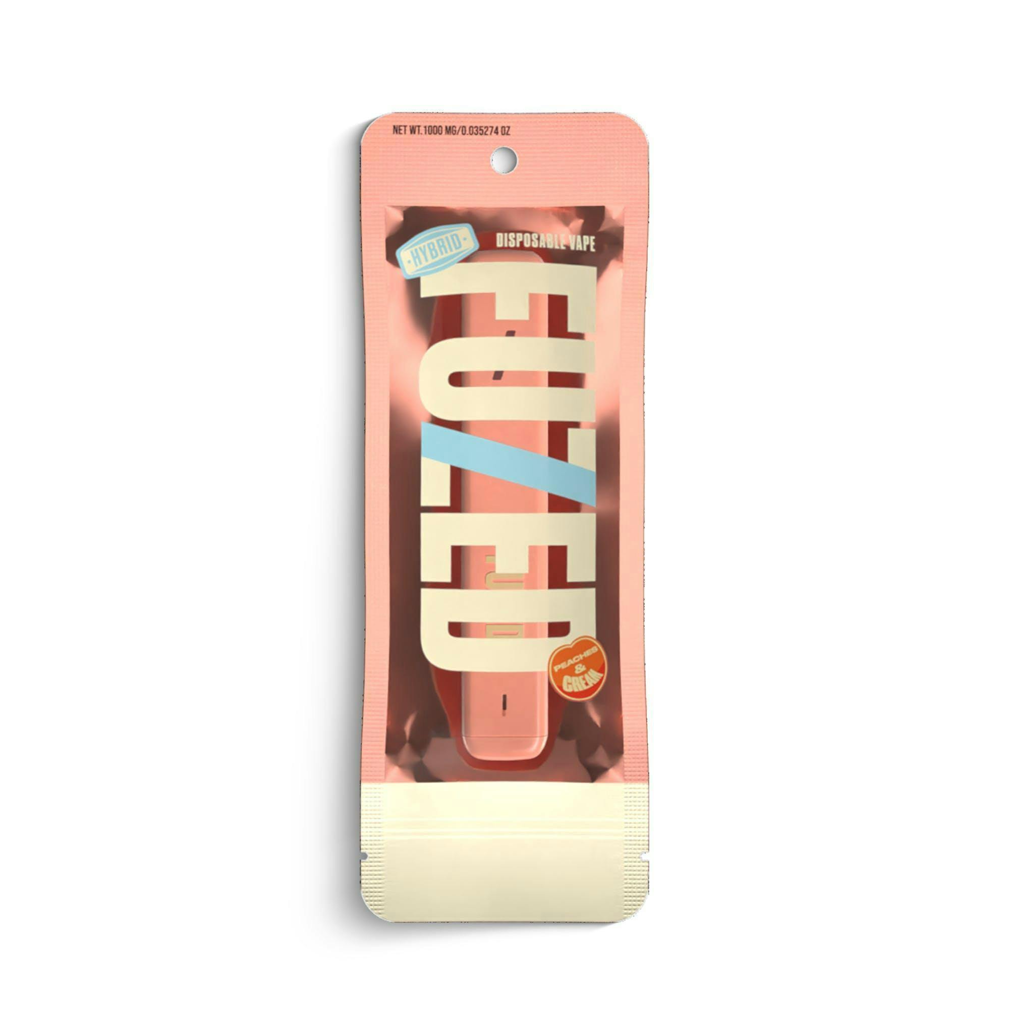 Robot Pharmer Fuzed 1g Disposable Cartridge - Peaches & Cream (Hybrid)