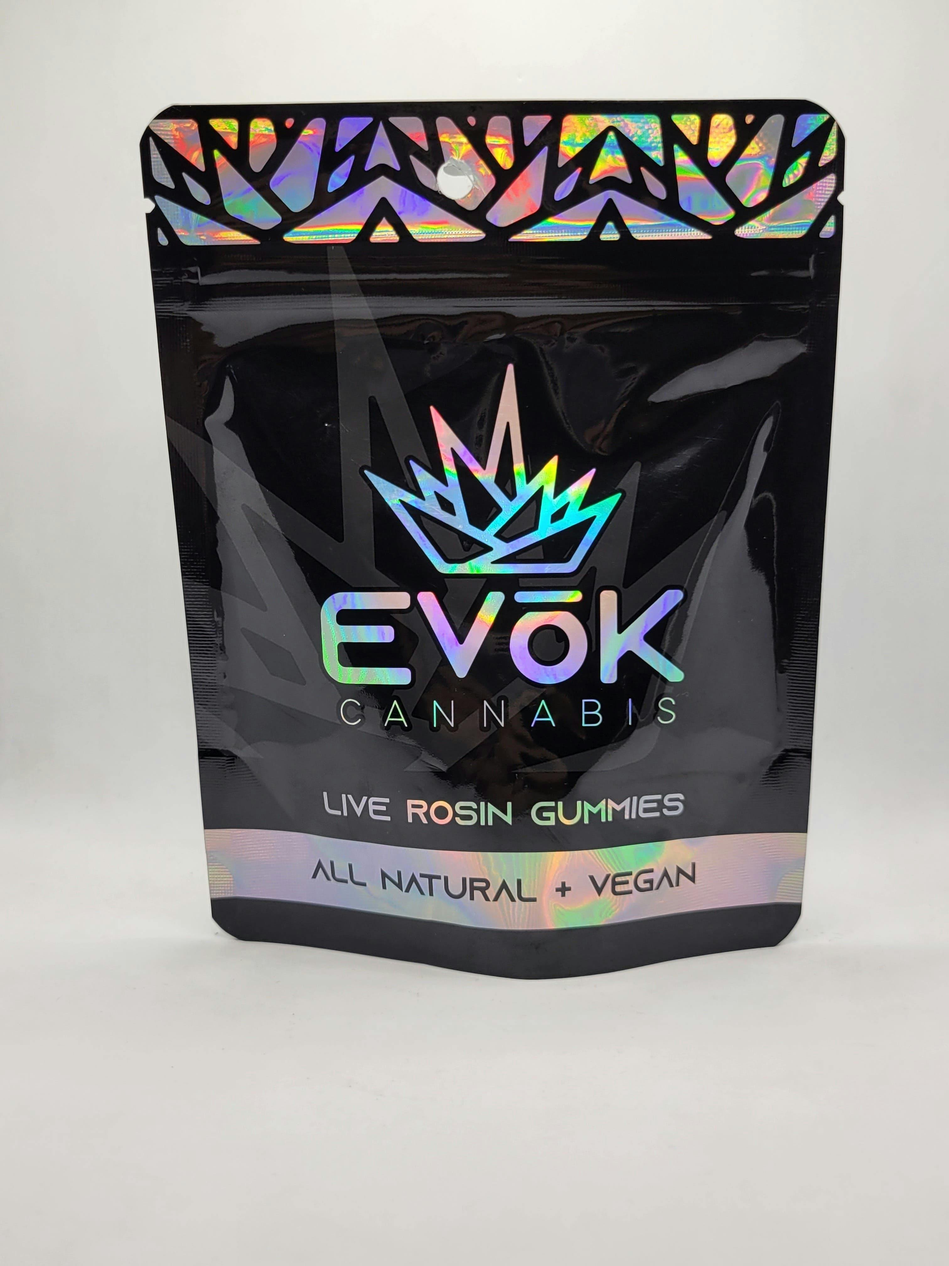 Evok Watermelon 100mg Live Rosin Gummies