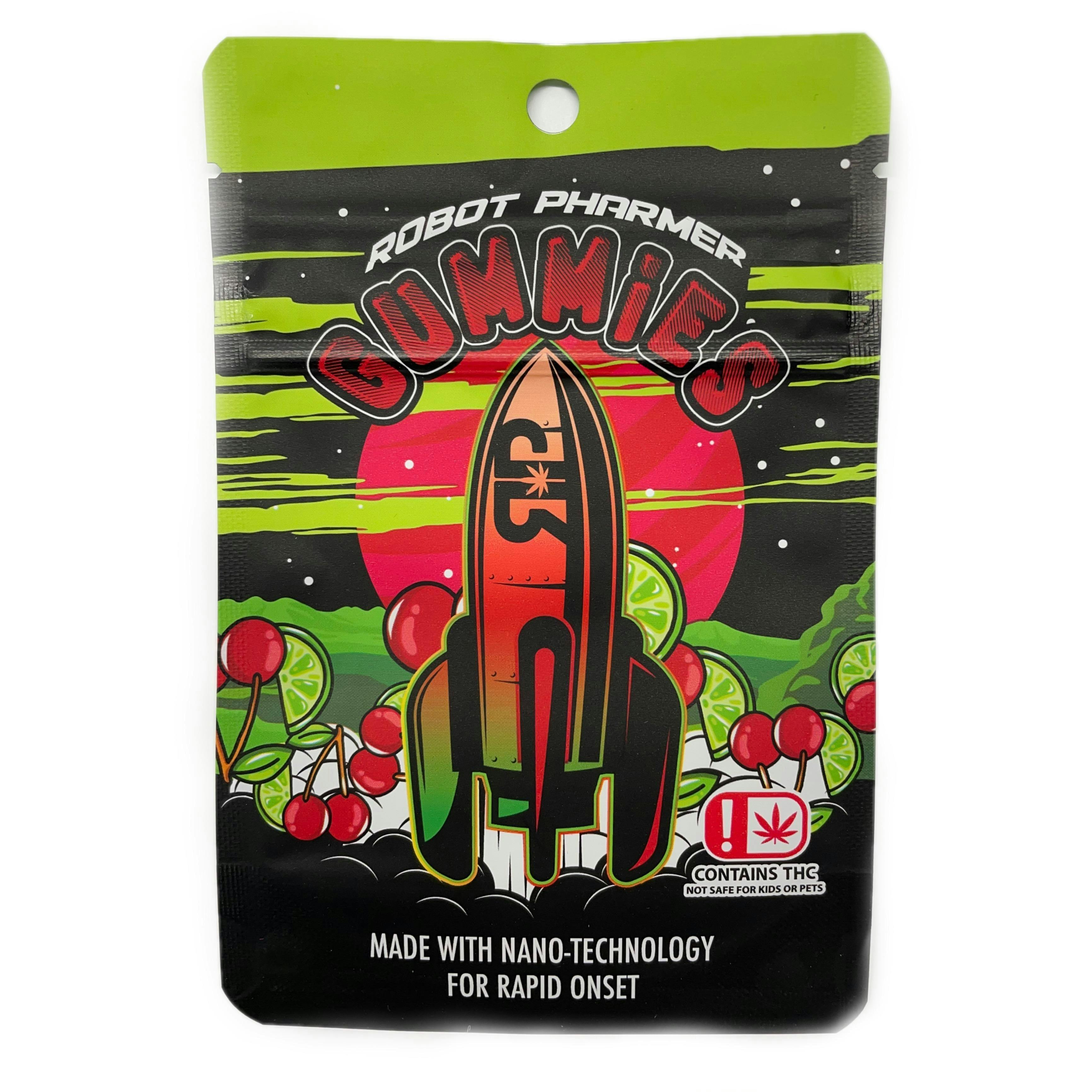 Robot Pharmer 1000mg Cherry Lime Nano Gummies