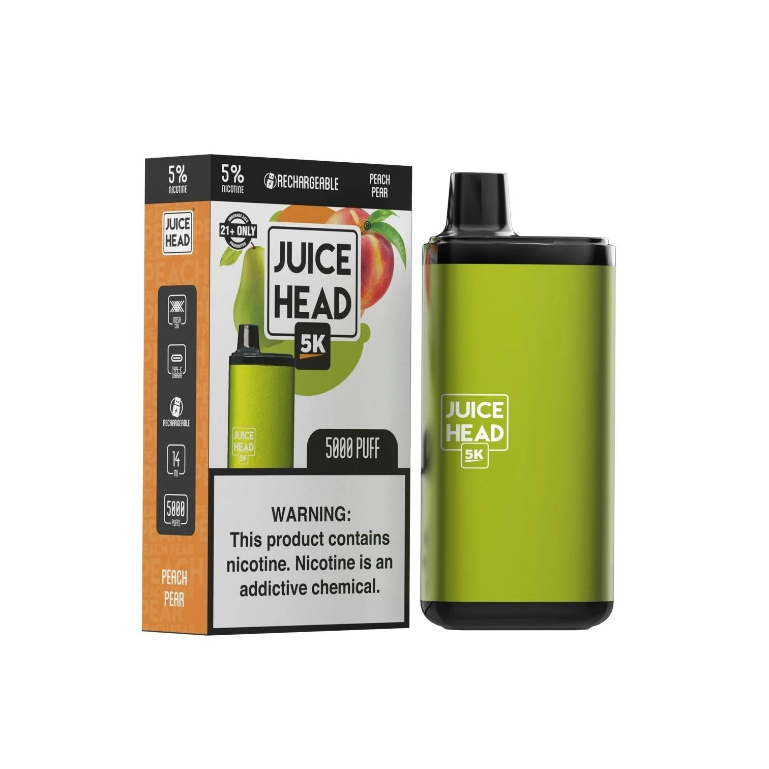 Juice Head 5000 - Peach Pear