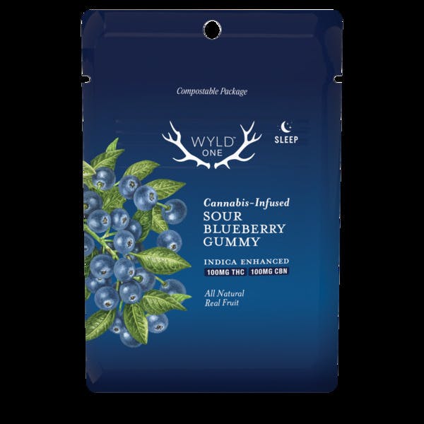 Sour Blueberry Gummy   10pc