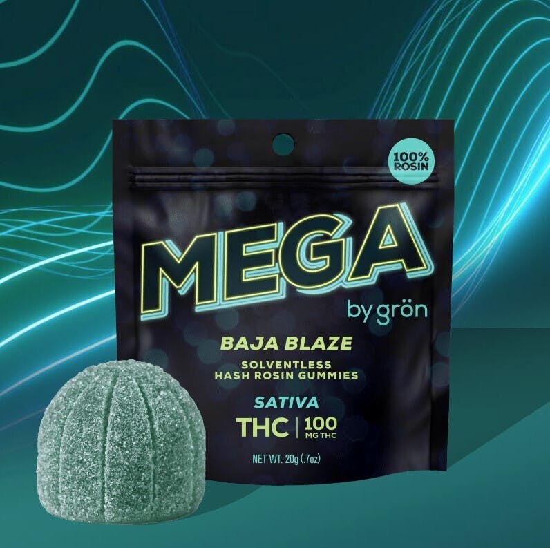 Baja Blaze Rosin Mega Pearl Gummy