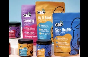 Skin Health Soft Chew Dog treats 600mg CBD
