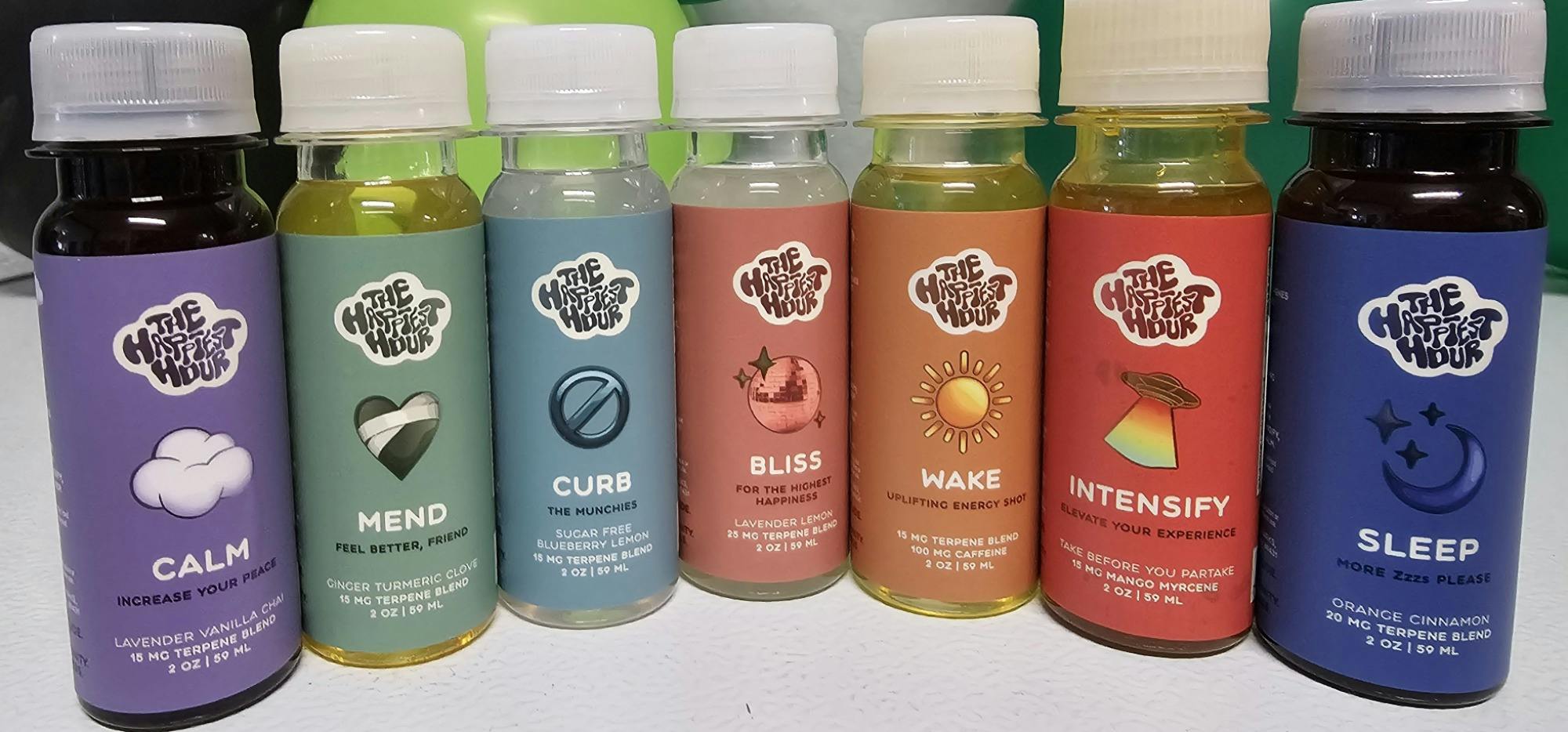 Curb Terpene Shot Blueberry Lemon ( Sugar Free) at Green Degree Clapp Wasilla