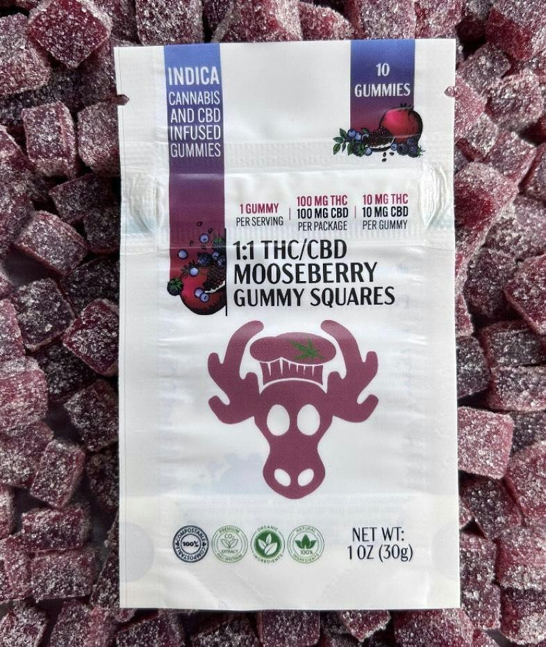 Stoney Moose | MooseBerry Gummy 1:1