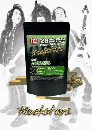 Rockstar - PreRoll Pack 28g - Afghan Kush (I)