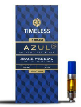 Timeless Azul Solventless Rosin Cart .5g - Fruit & Fuel (H)