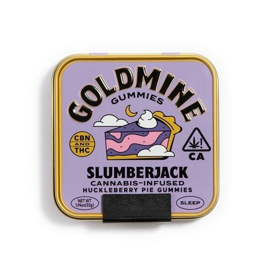 Slumberjack Huckleberry Pie Gummies | 100mg | 10ct | 10mg/ea