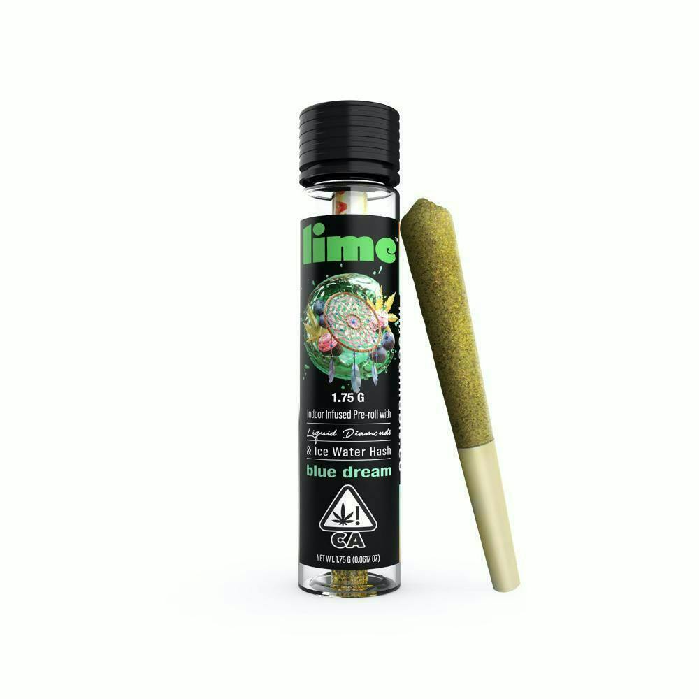 Lime - Blue Dream 1.75g Infused pre-roll