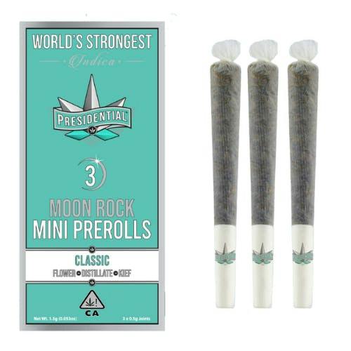 Presidential - Classic Moon Rock 3 Pack Prerolls (1.5g) - g