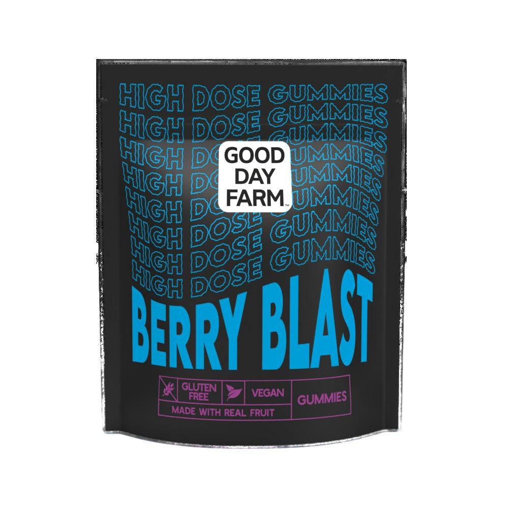 GDF: Multi-Dose Gummies | Berry Blast | 400mg | 10pk