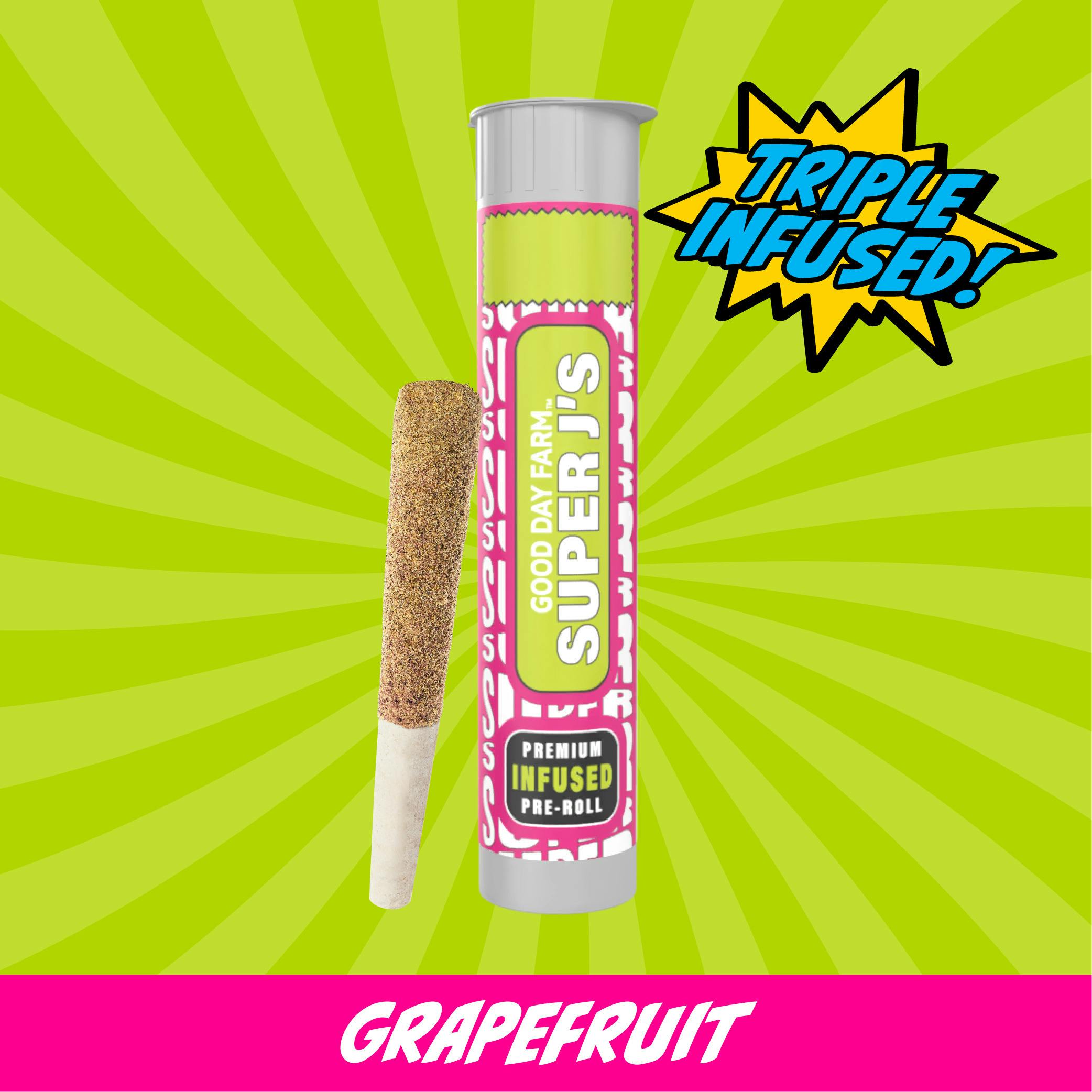 GDF: Infused Pre-Roll | Pink Grapefruit x OG Pop Tartz | Super J's at NOLA Cannabis Westbank Dispensary