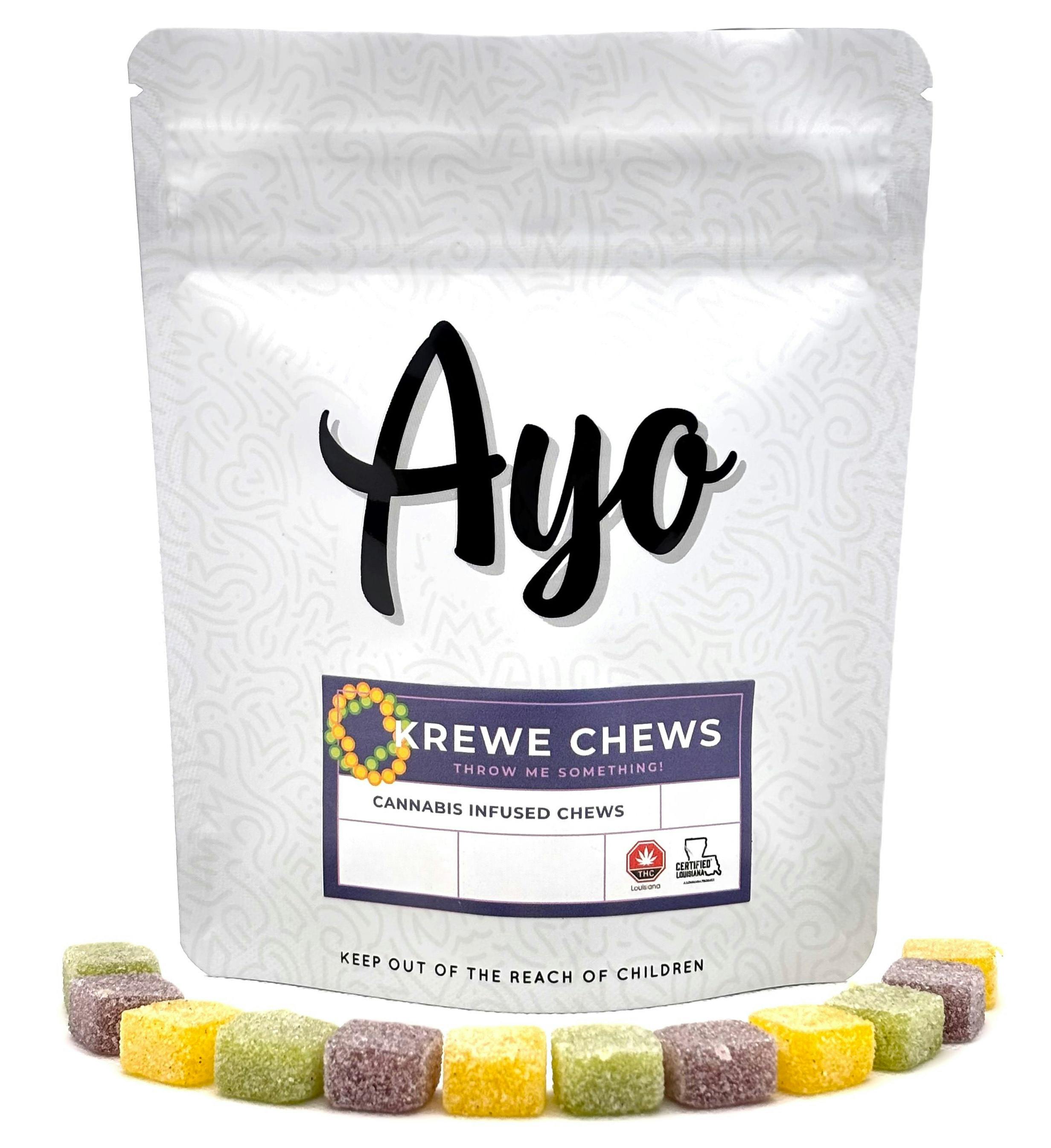 Ayo: Gummies | Krewe Chews | 200mg | 10pk