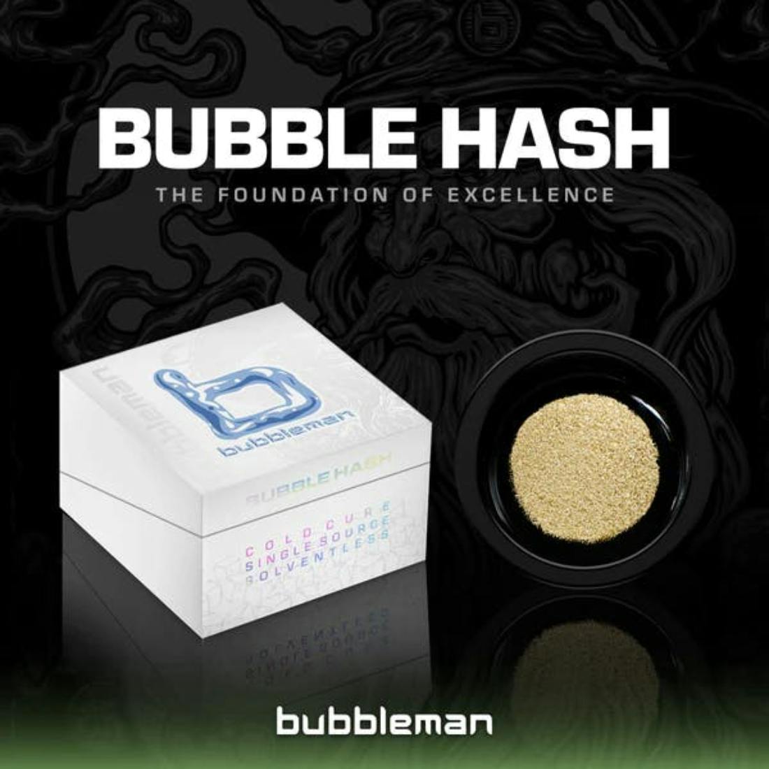 Orange Fizzle | Bubbleman - Full Spectrum Bubble Hash