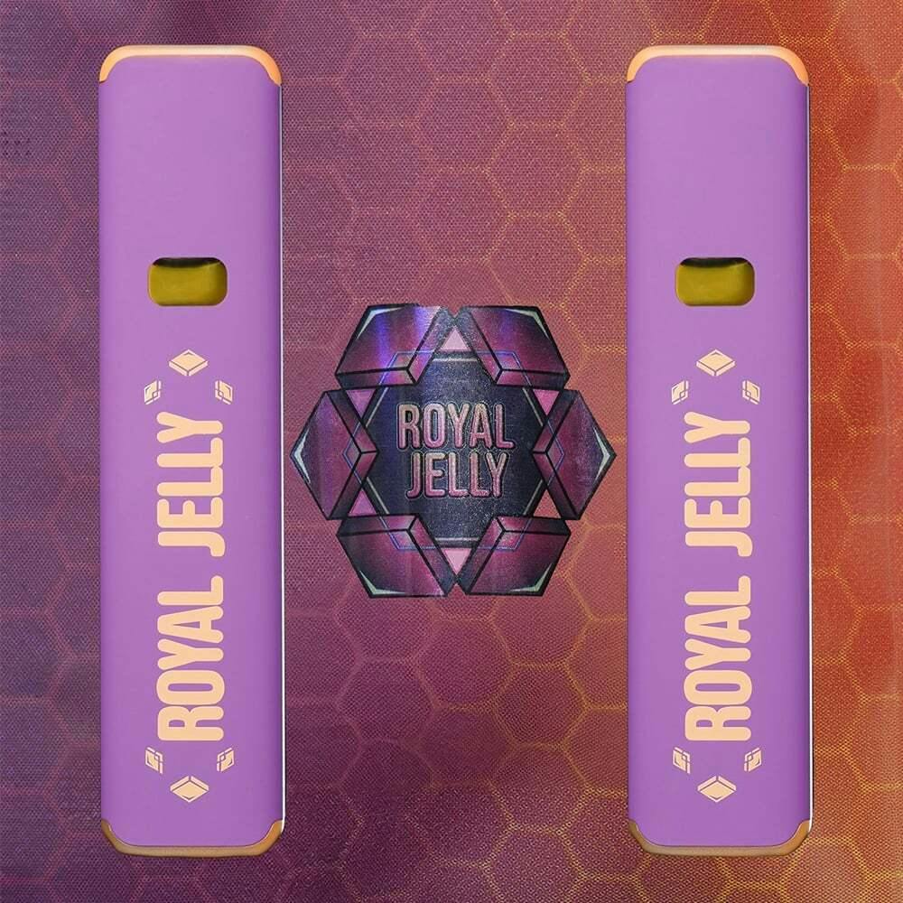 Grape Gas [500mg] | Lazercat - Royal Jelly Rosin AIO