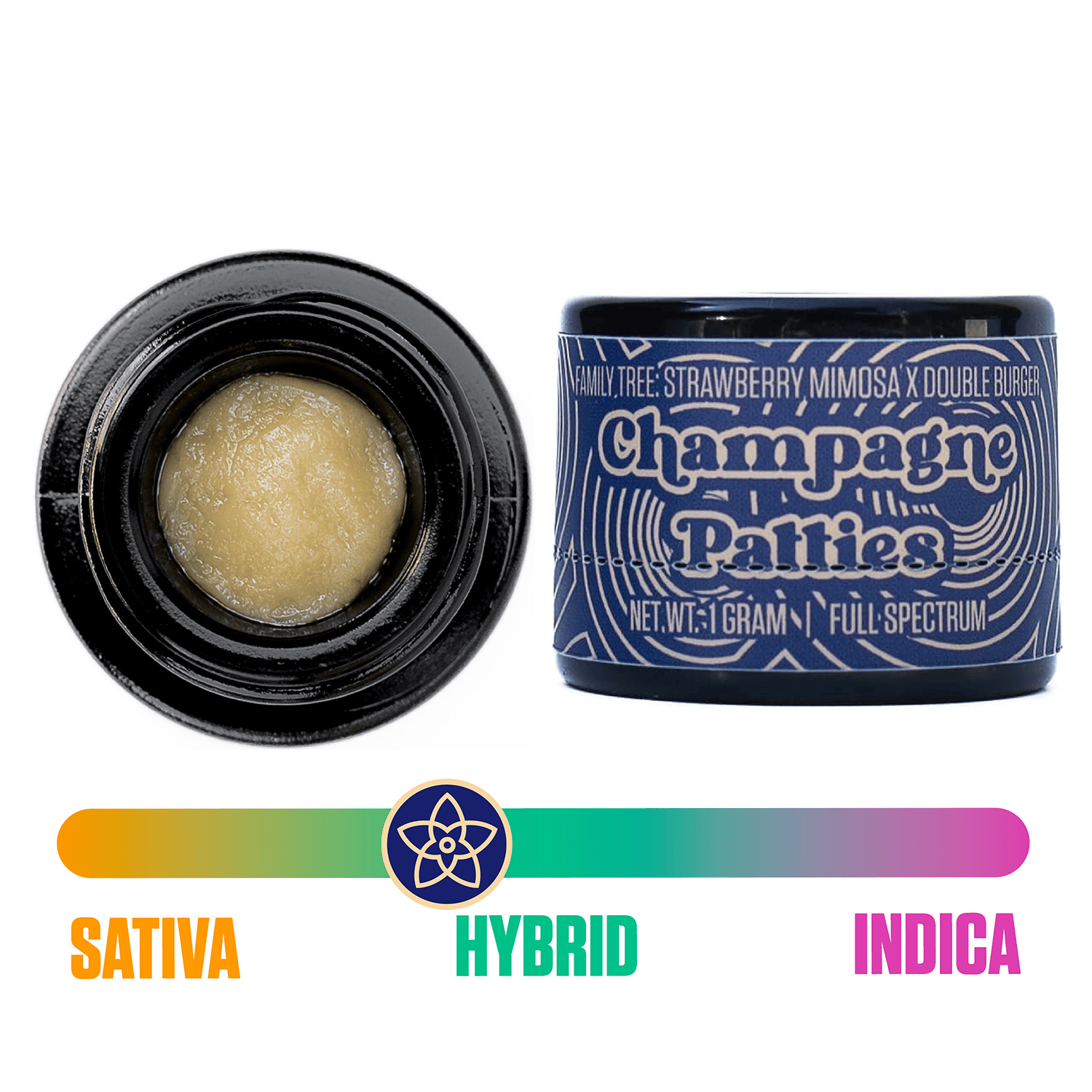 Champagne Patties | TFC - Cold Cured Live Rosin - Full Spectrum