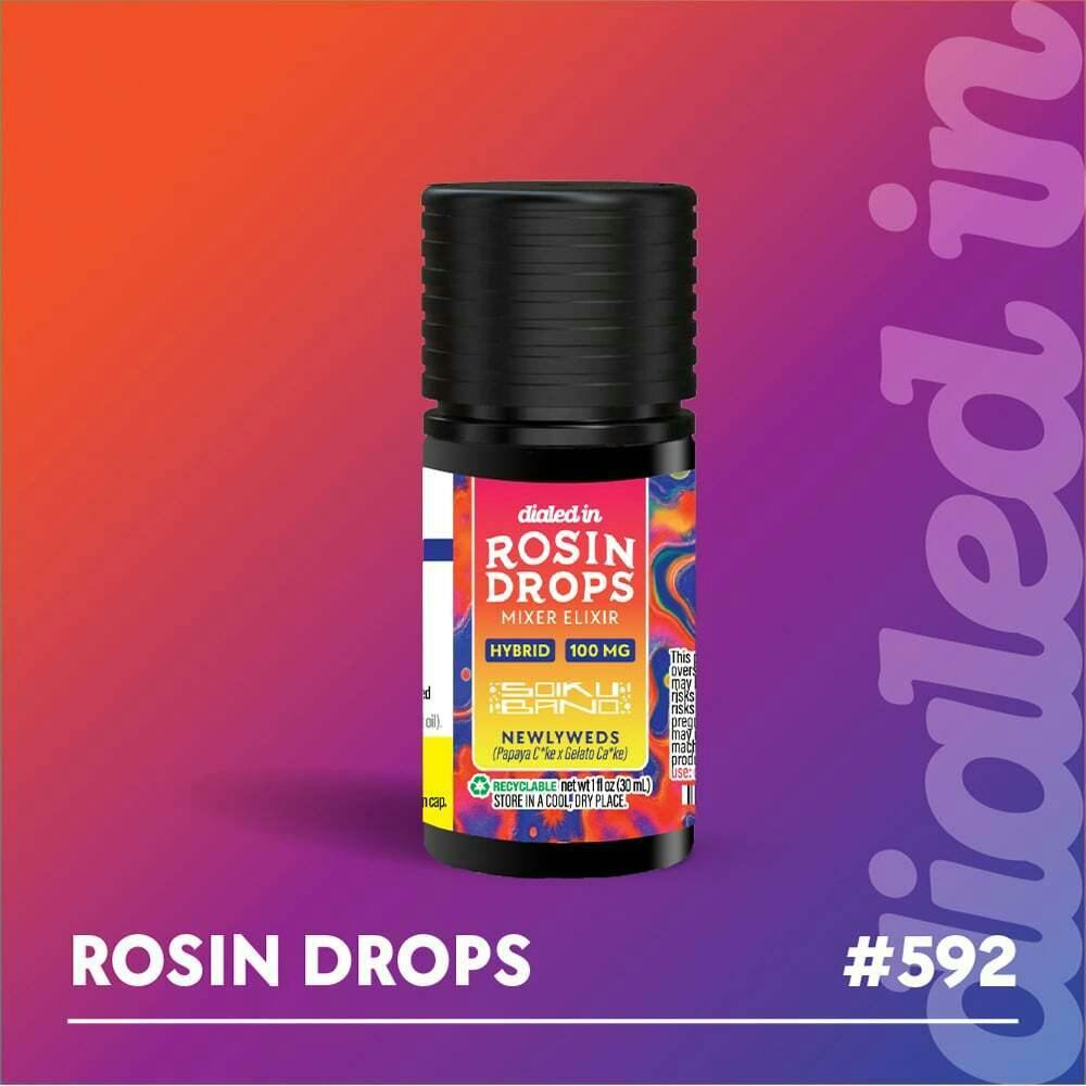 100mg - Newlyweds - Rosin Drops | Dialed In Gummies - Rosin Drops