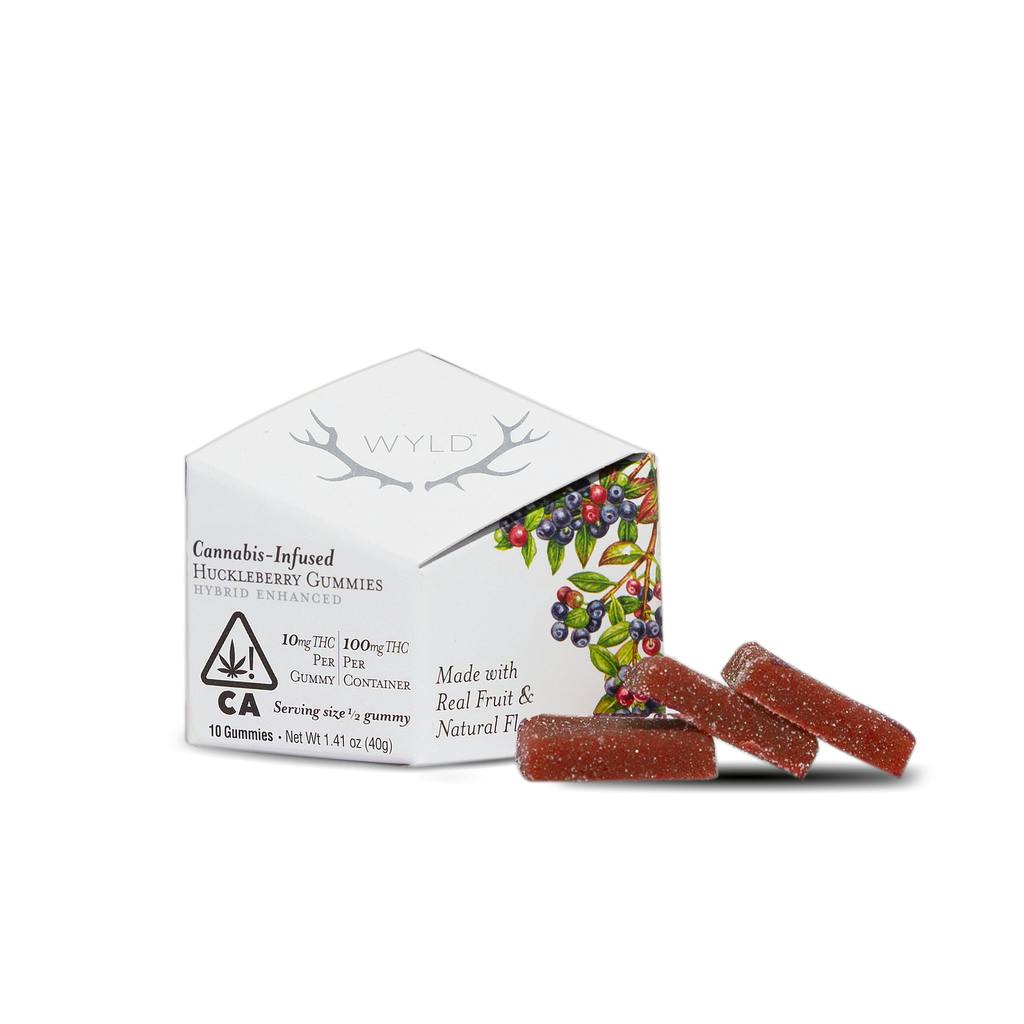 WYLD Huckleberry — WYLD Huckleberry Gummies 10 mg