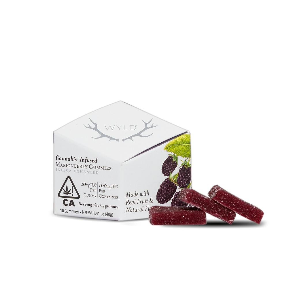 WYLD Marionberry — WYLD Marionberry Gummies 100 mg