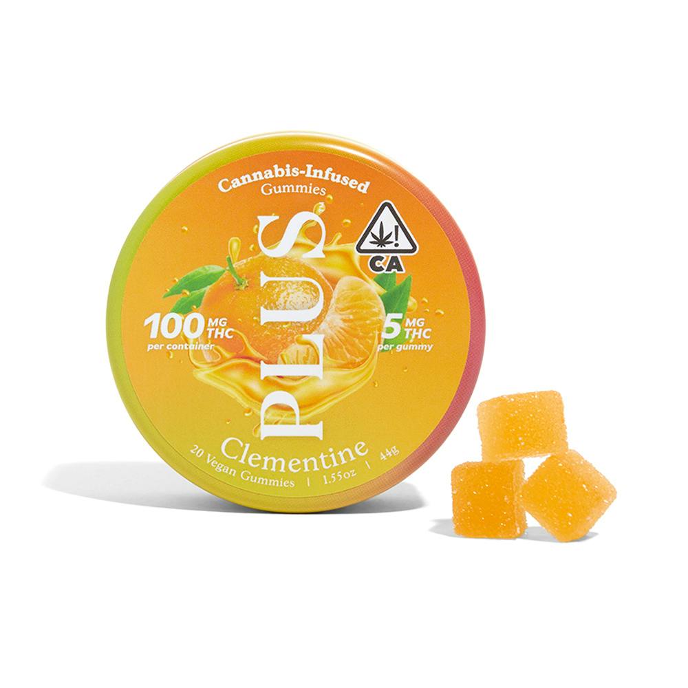 PLUS Clementine CLASSIC — PLUS Clementine CLASSIC Gummies 100 mg