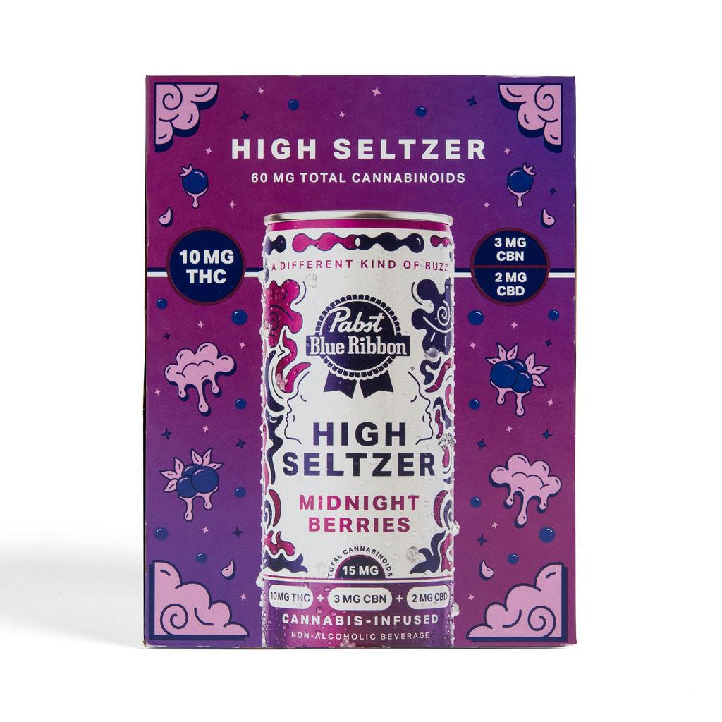 Pabst Labs: Midnight Berries High Seltzer - 4