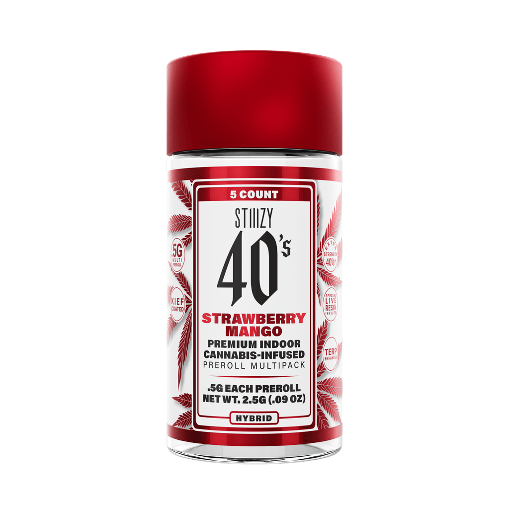 STIIIZY Strawberry Mango Infused 5-Pack 2.5g