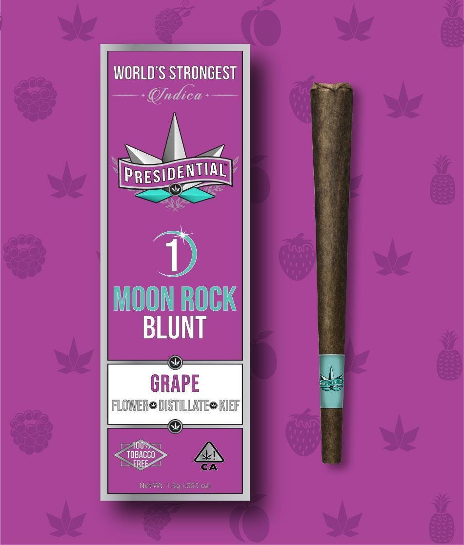 Presidential Grape Moonrock — Blunt