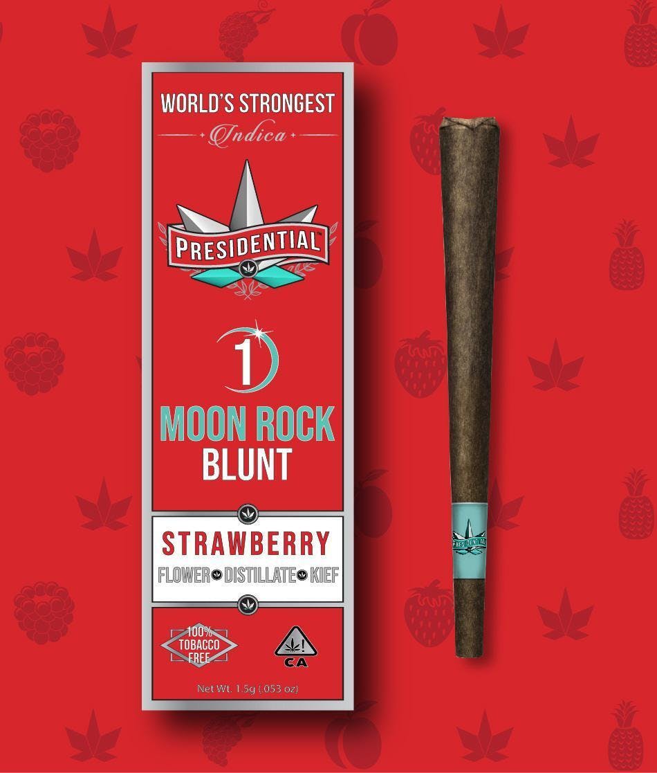 Presidential Strawberry Moonrock — Blunt