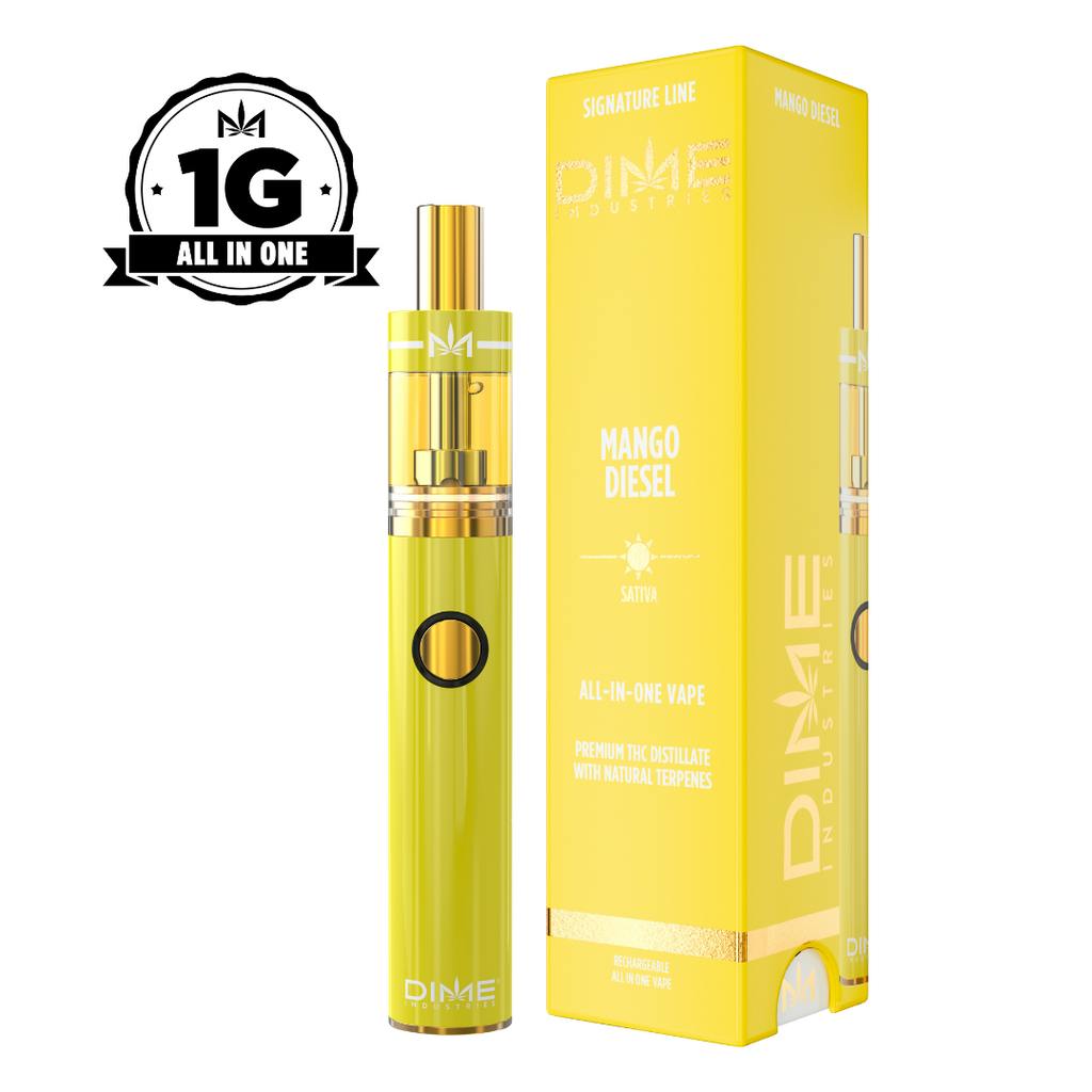 DIME Mango Diesel Signature AIO 1 g cannabis product