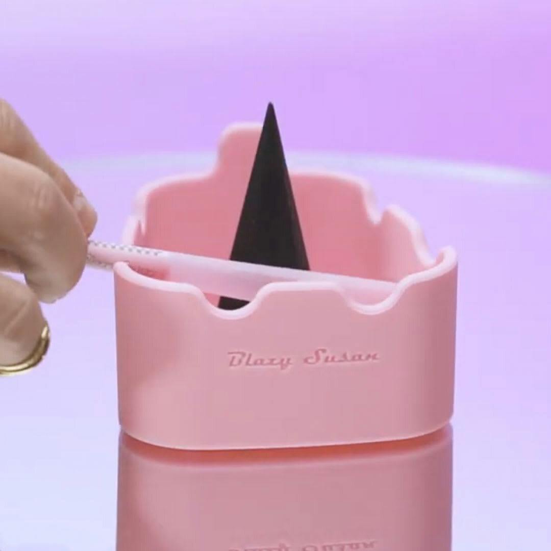 Silicone Ashtray w/ Debowler - Pink