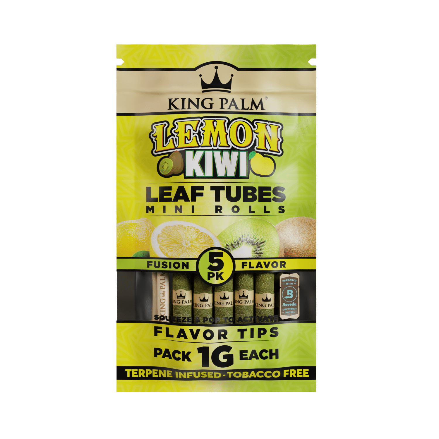 King Palm Minis lemon kiwi