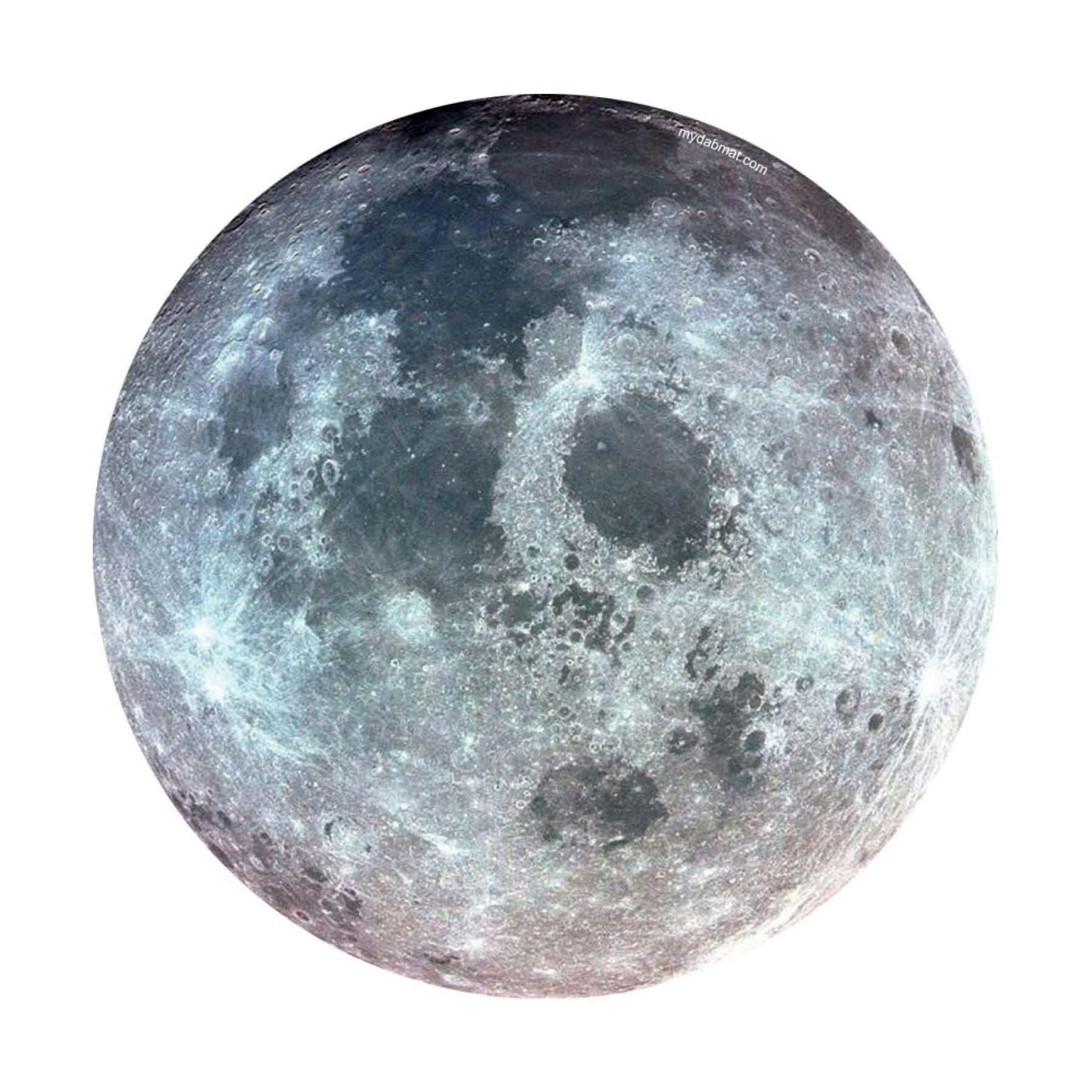 My Dab Mat 11" - Moon (Glow In the Dark)