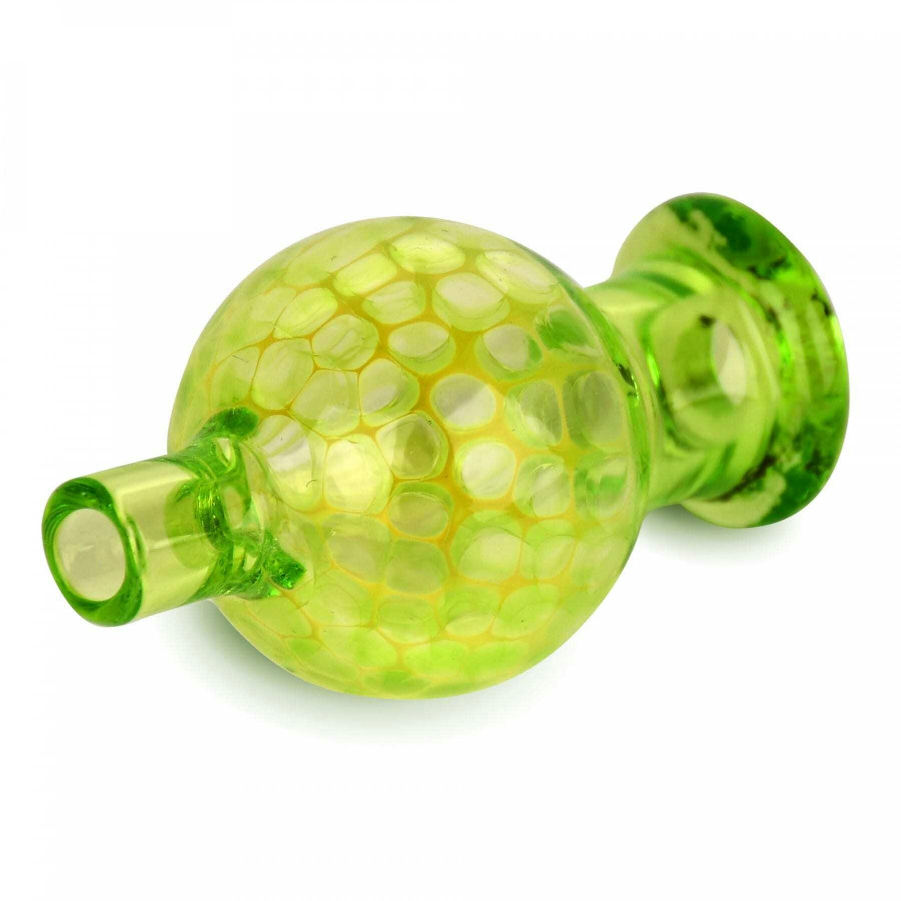 Honey Comb Bubble Cap - Lime Green