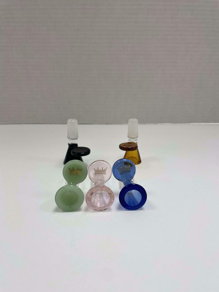 Golden Crown Glass Bowl Piece (Full Colour)