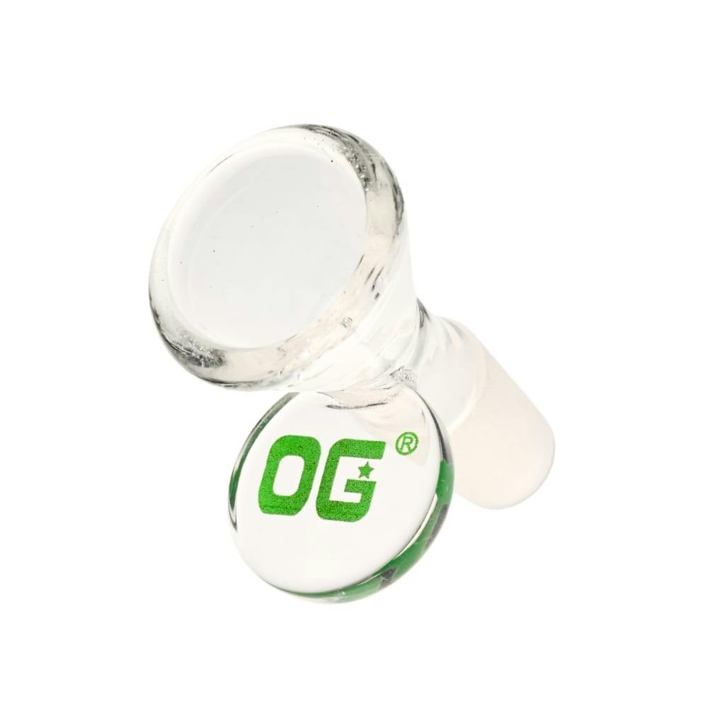 14mm OG Original Glass Bowl - Green