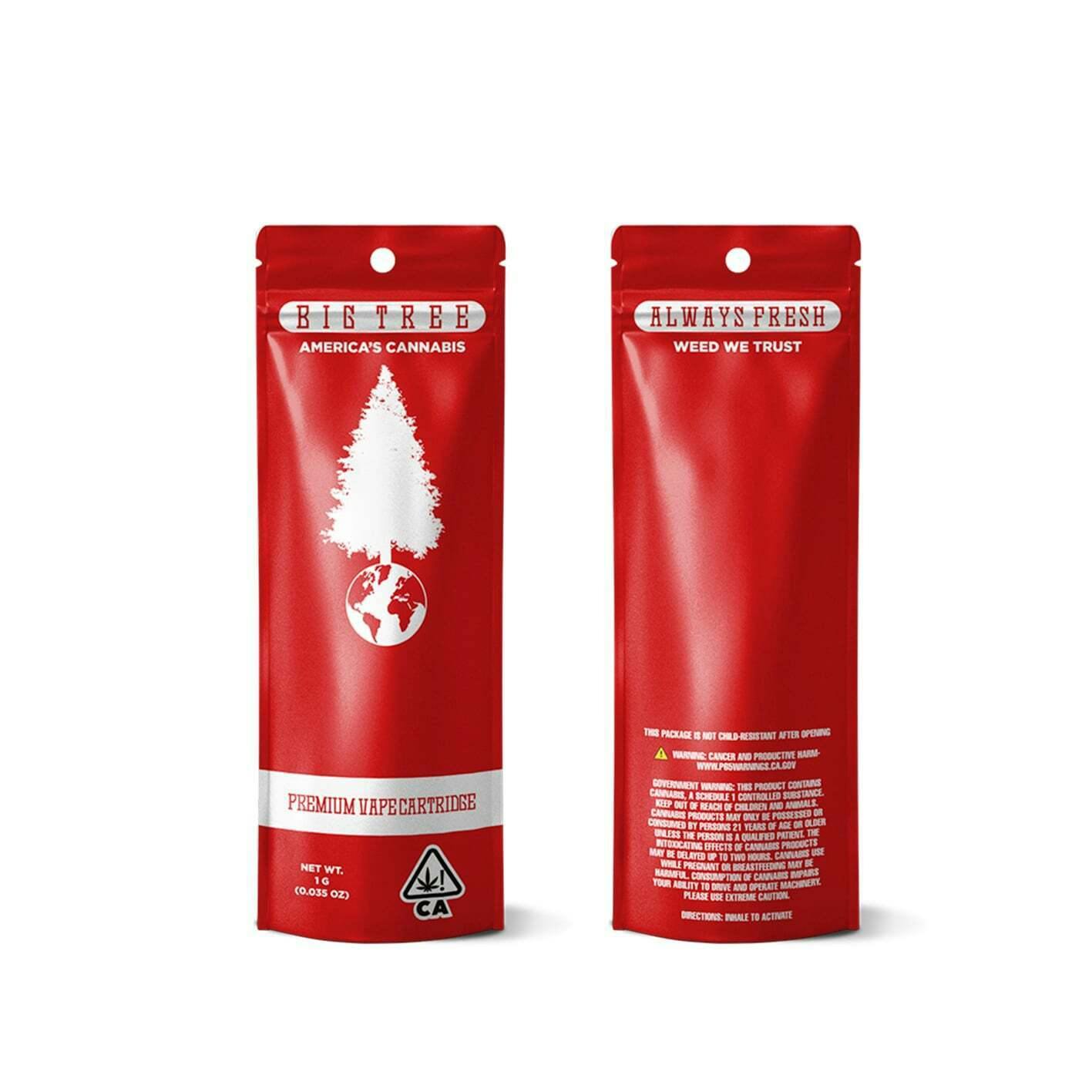Blue Raspberry [1000mg]: Big Tree - Liquified