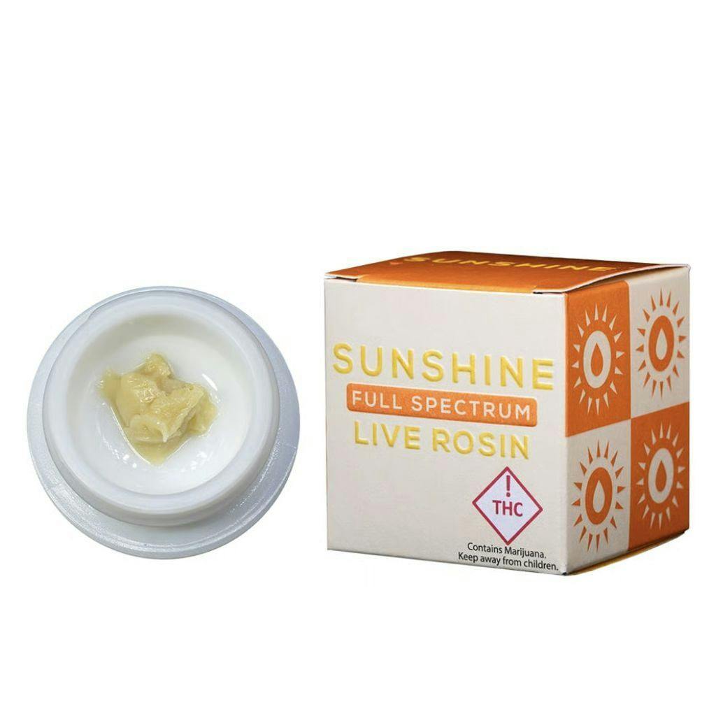 Sunshine High Maintenance Live Rosin 1 g