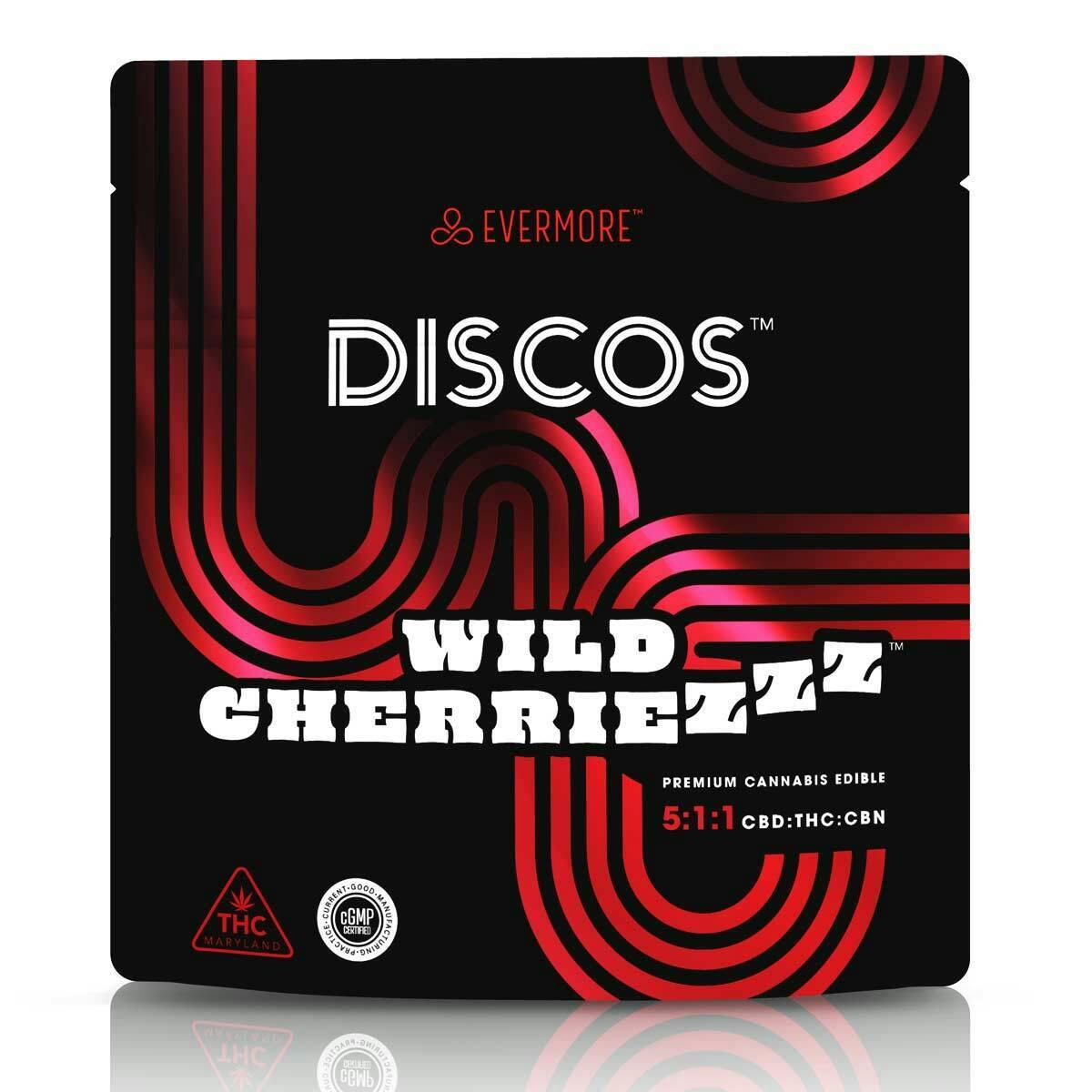 Wild Cherriezzz 5:4:1 CBD:THC:CBN Gummies - 400mg (MED ONLY)