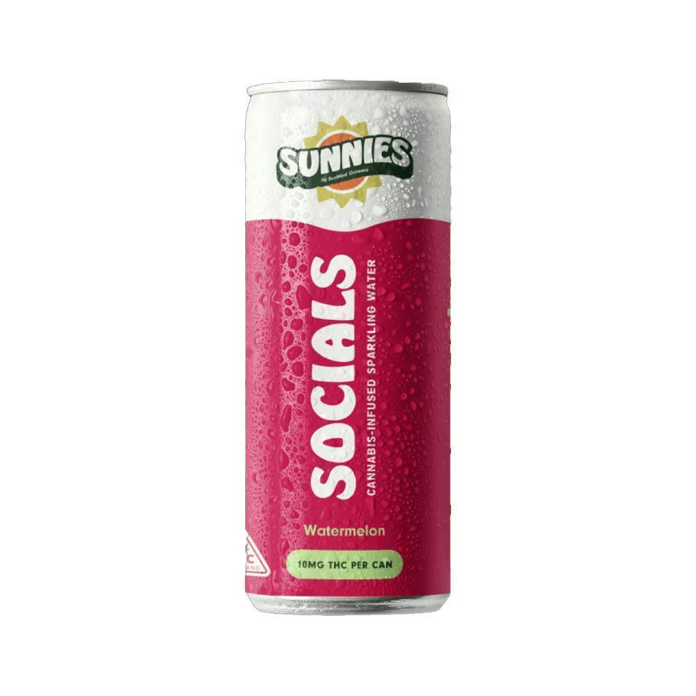 Watermelon Infused Seltzer at Crabtree Dispensary