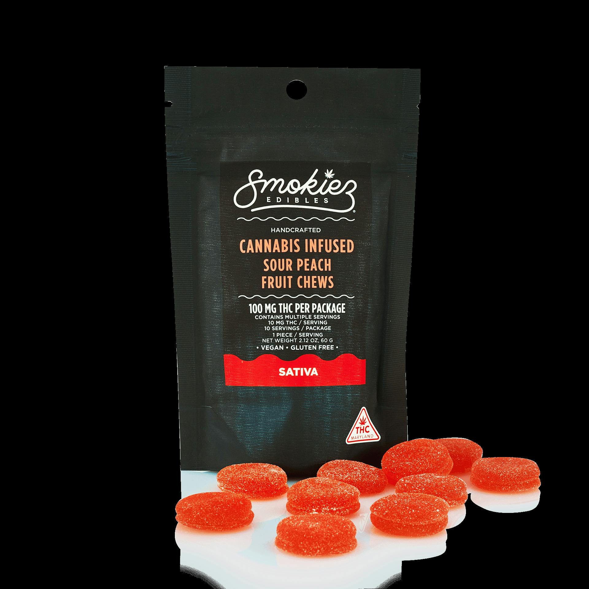 Sour Peach Gummies